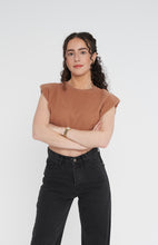 Load image into Gallery viewer, Thalia shirt with shoulder pads

