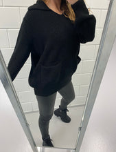 Load image into Gallery viewer, Elvy knitwear black
