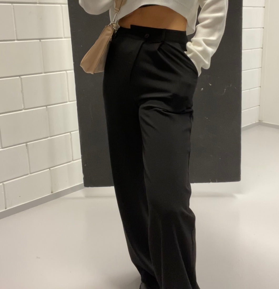 Vlora wide leg pants black